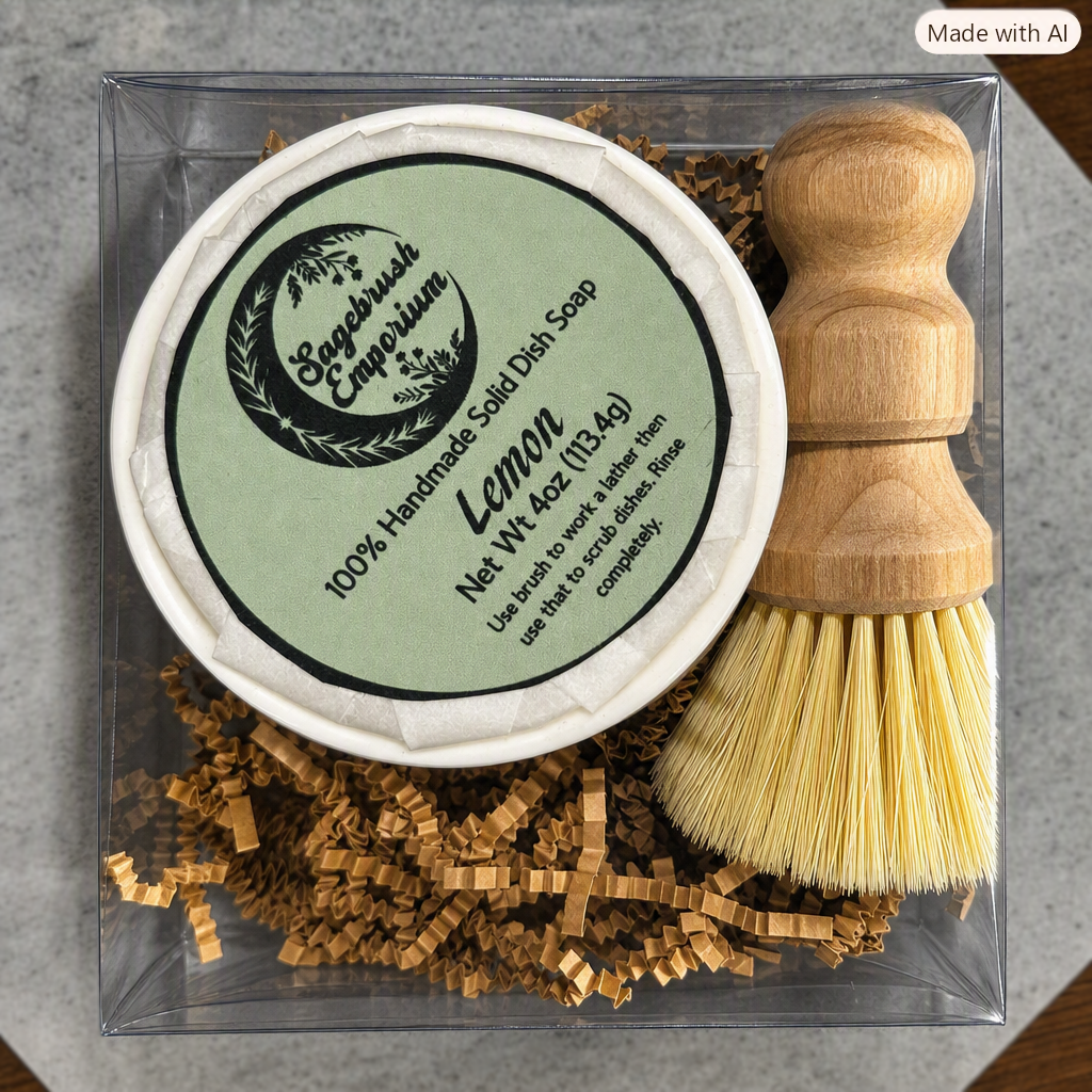 Solid Dish Soap - Kit