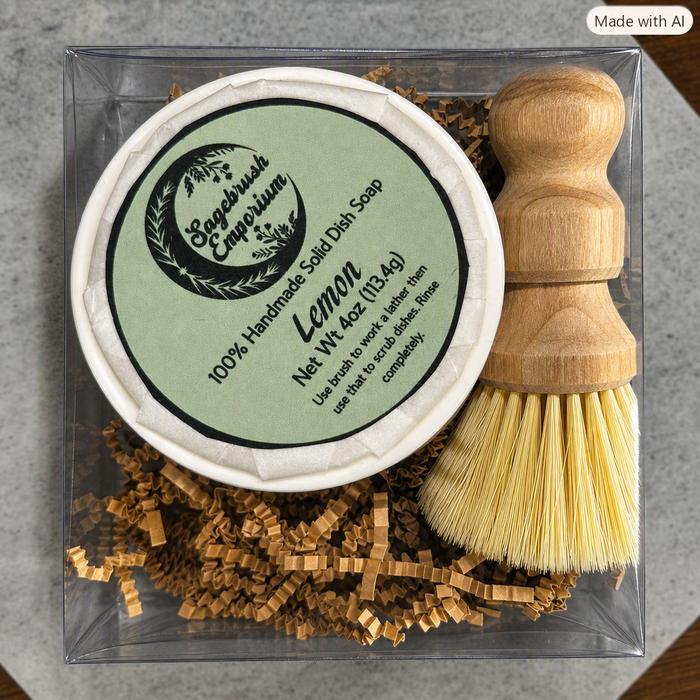 Solid Dish Soap - Kit